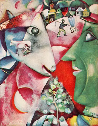 I and the Village by Marc Chagall